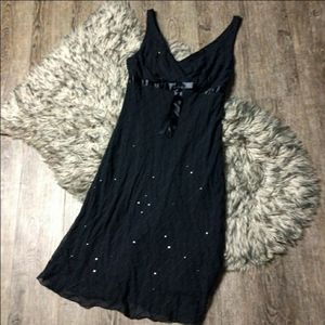 B Darlin black sequin dress